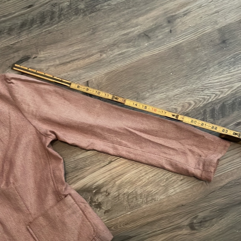 New York & Company Blazer in pink herringbone - Picture 6 of 6